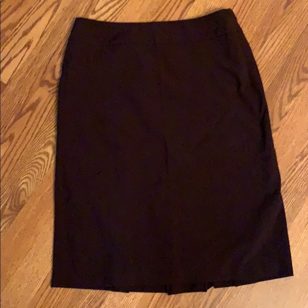 Brown Ann Taylor Loft Pencil Skirt